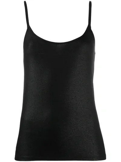 Majestic Simple Camisole Top In Black