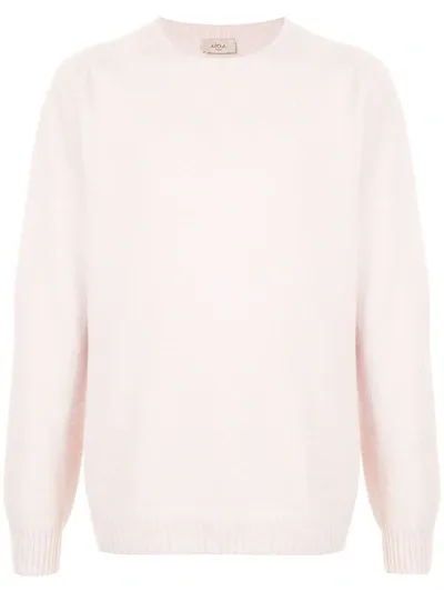 Altea Crewneck Knit Jumper In Pink