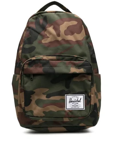 Herschel Supply Co Camouflage Classic Xl Backpack In Green