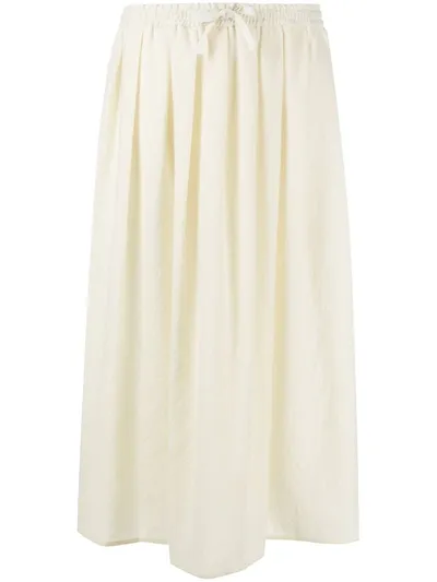 Sofie D'hoore Scully Wowa Wool Skirt In White