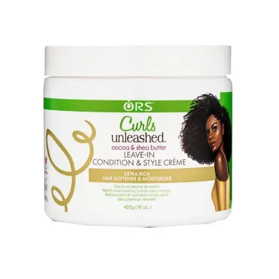 Ors Curls Unleashed Coconut And Shea Butter Leave-in Conditioner 454g