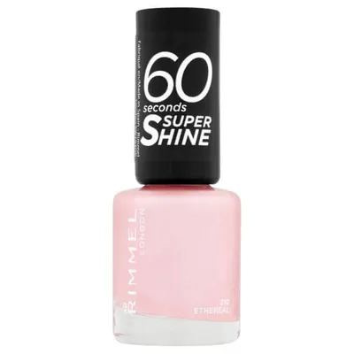 Rimmel 60 Seconds Super Shine Nail Polish 8ml (various Shades) - Ethereal Nude