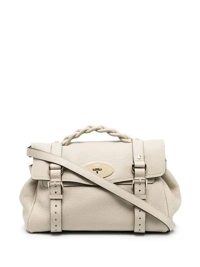 Mulberry Alexa Satchel Bag In Gris