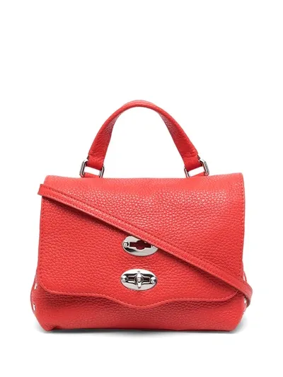 Zanellato Baby Postina Top-handle Bag In Red