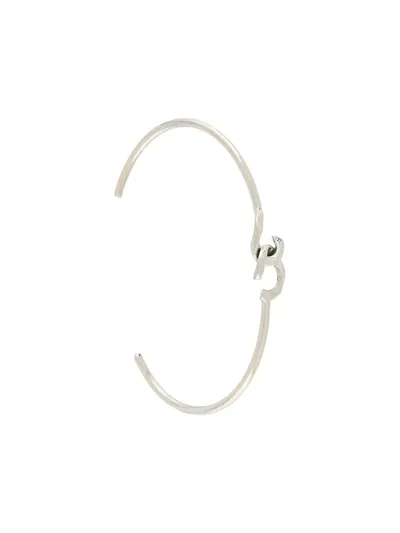 Annelise Michelson Tiny Dechainée Bracelet In Silver