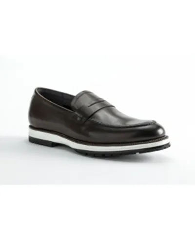 Ike Behar Men's Represent Hybrid Loafers In Dark Brown