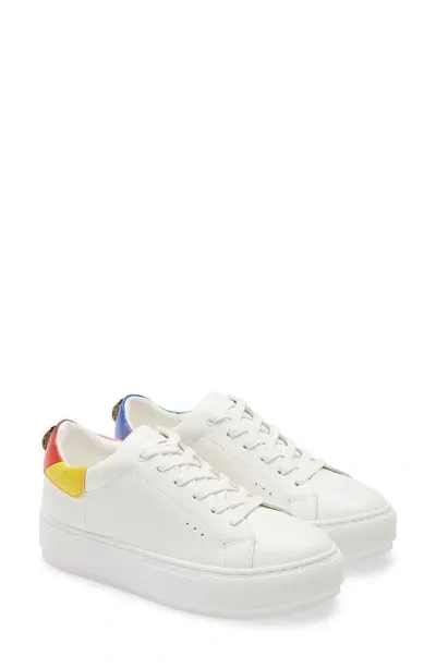 Kurt Geiger Rainbow Shop Laney Eagle Sneaker In Multi