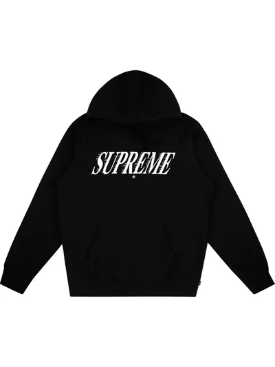 Supreme Crossover Hoodie In Black