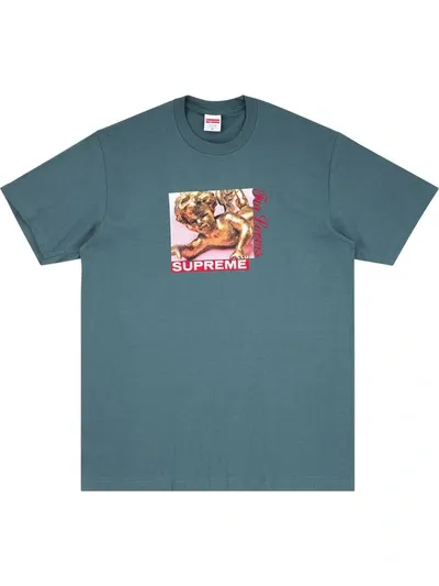 Supreme Lovers Print T-shirt In Blue