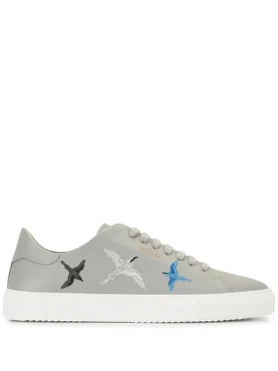 Axel Arigato Clean 90 Triple Bee Bird Sneakers In Grey