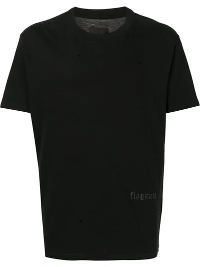 Rta Text Print T-shirt In Black