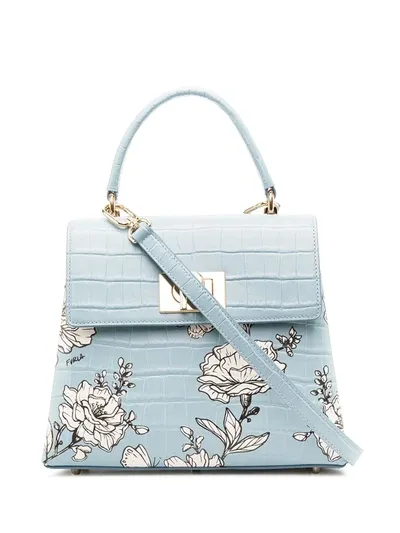 Furla 1927 Toni Tote Bag In Blue