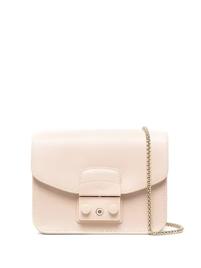 Furla Mini Metropolis Crossbody Bag In Pink