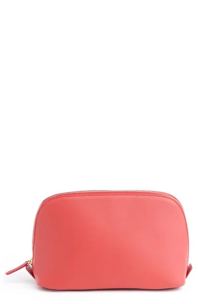 Royce Signature Cosmetics Bag In Red