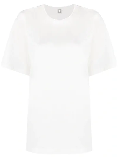 Totême Relaxed-cut T-shirt In White