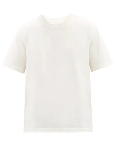 Bottega Veneta Short-sleeved Cotton T-shirt In White