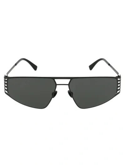 Mykita Studio Oversized-frame Sunglasses In Black