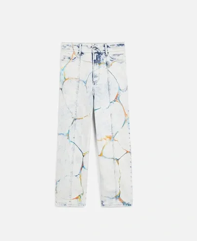 Stella Mccartney The Straight Leg Jeans In Multicolor