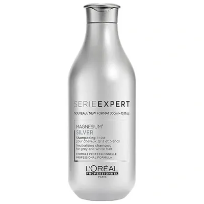 L'oreal Professionnel Serie Expert Silver Shampoo 300ml In White