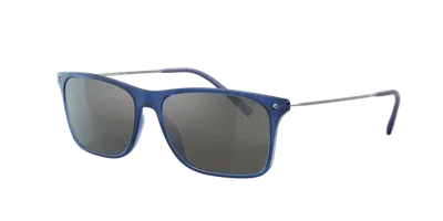 Starck Man Sunglass Sh5028 In Grey Mirror Silver