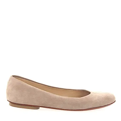 Truman's Classic Ballet Flats 7362 Suede Beige