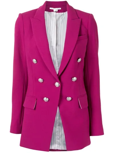 Veronica Beard Single-breasted Blazer In Pink