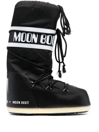 Moon Boot Icon Snow Boots In Black