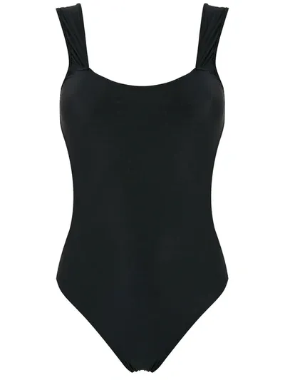 Amir Slama Cut-out One-piece In Black