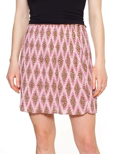 Samsoe & Samsoe Lia Short Skirt Aop In Foulard