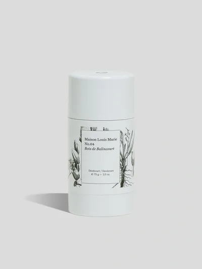 Maison Louis Marie No.04 Bois De Balincourt Deodorant In N,a