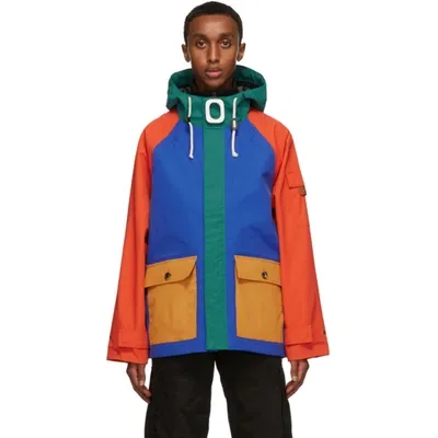 Jw Anderson Colour-block Puller Zipped Jacket In Multi-colour