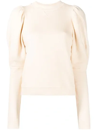 Ulla Johnson Puff Sleeve Jumper In Neutrals