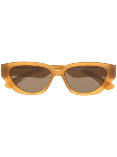 Mykita Cat-eye Sunglasses In Brown