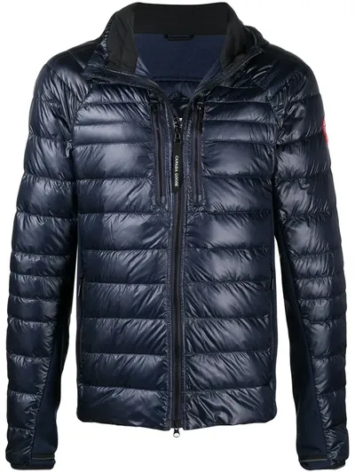 Canada Goose Padded Zip-up Jacket In Blue