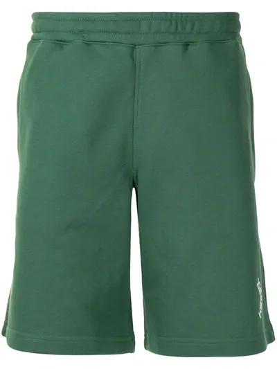 Kenzo Logo-print Track Trousers In Green