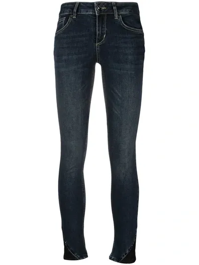 Liu •jo Low-rise Skinny Jeans In Blue