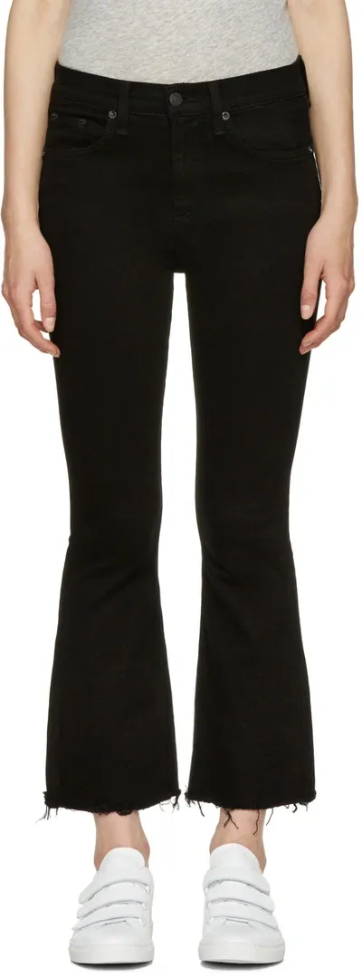 Rag & Bone Rag And Bone Black Stovepipe Jeans