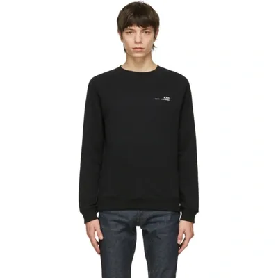 Apc Black Item Sweatshirt