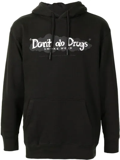 Chinatown Market Slogan-print Hoodie In Black