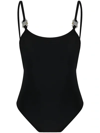 Alyx Buckle-detailed Swimsuit In Black