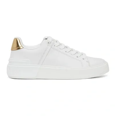 Balmain B Court Classic Low-top Sneakers In White