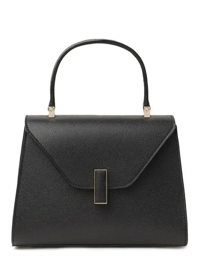 Valextra Iside Mini Tote Bag In Black