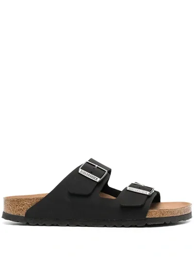 Birkenstock Arizona Double-buckle Sandals In Black