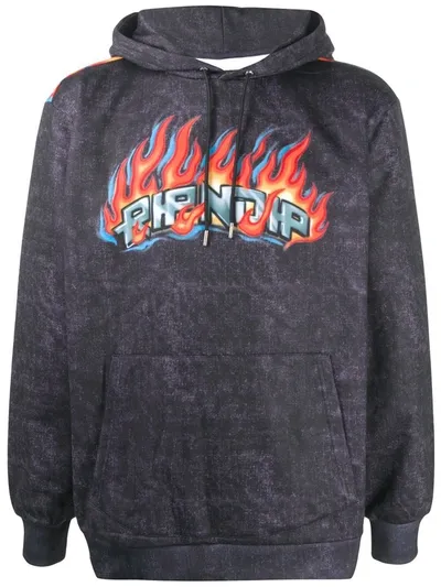 Ripndip Hell Ride Graphic-print Hoodie In Black