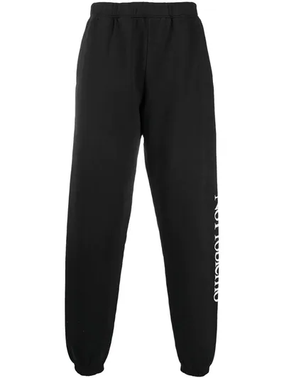 Aries No Problemo Print Track Pants In Black