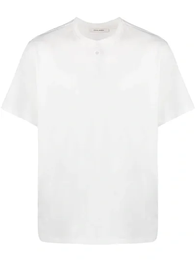 Craig Green Eyelet Embroidery Cotton T-shirt In White