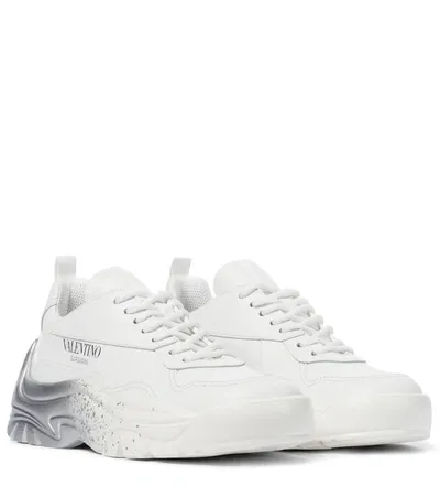 Valentino Garavani Gumboy Low-top Sneakers In White