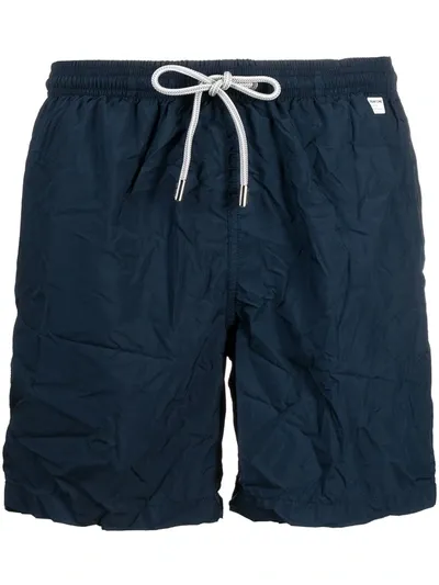 Mc2 Saint Barth X Pantone Blue Recycled Shell Swim Shorts