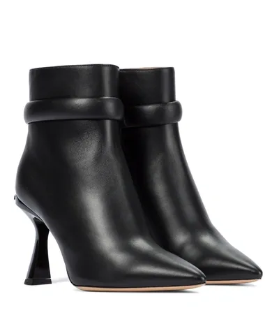 Givenchy Carène Pointed Toe Ankle Boots In Black