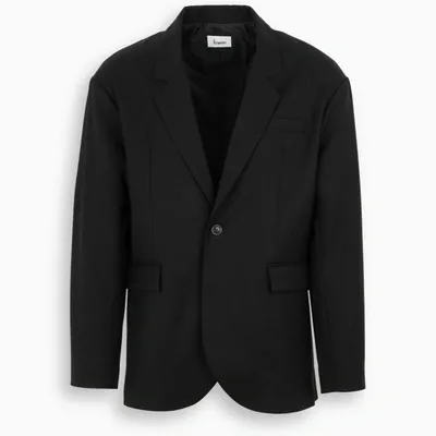 Lownn Black Single-breasted Jacket